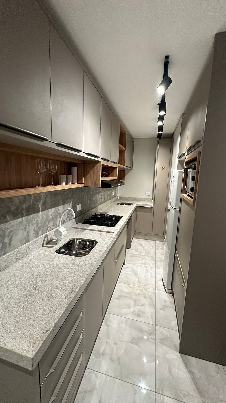Apt Compacto no Centro - Garagem