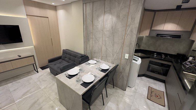 Apartamento studio no centro de Foz do Iguaçu