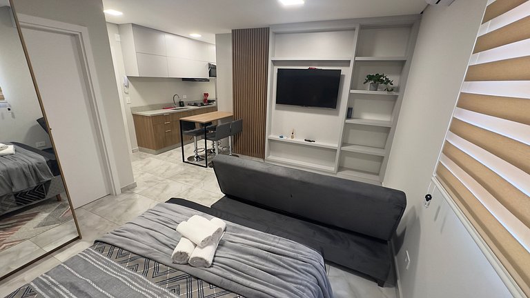Novo apt stúdio no centro de Foz
