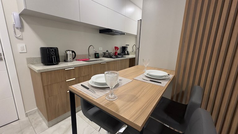 Novo apt stúdio no centro de Foz