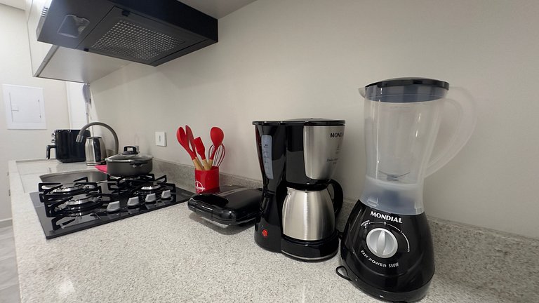 Novo apt stúdio no centro de Foz