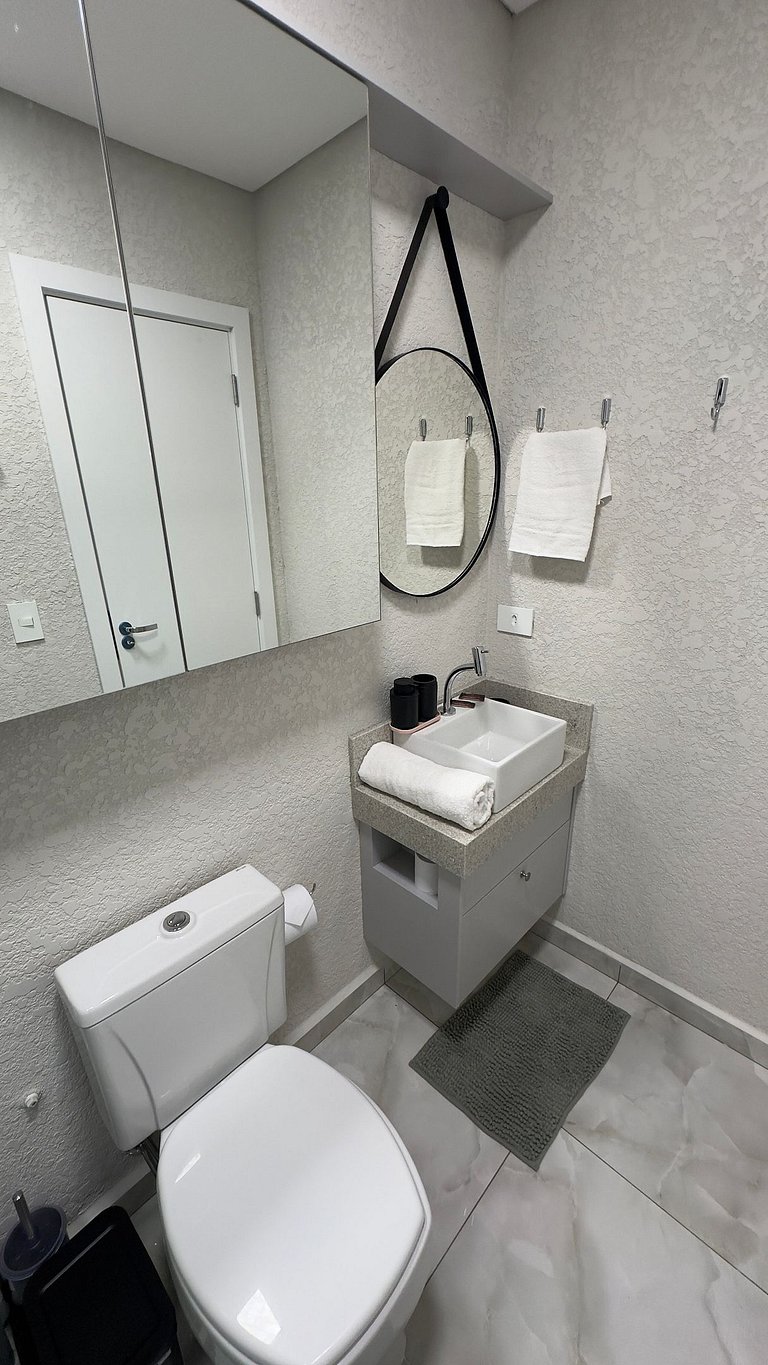 Novo apt stúdio no centro de Foz