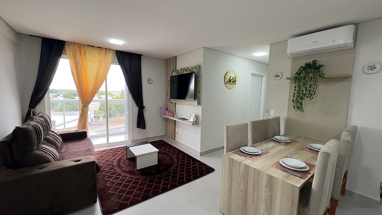Apt com Suíte e Churrasqueira - Eldorado
