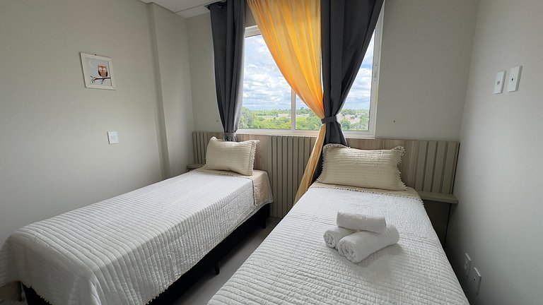 Apt com Suíte e Churrasqueira - Eldorado