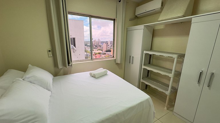 Apt com acessibilidade no último andar com linda vista no ce
