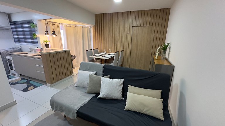 Imóvel lindo e decorado no centro de Foz