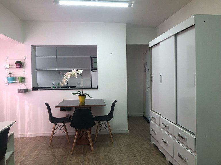 Apt no último andar com linda vista no centro de Foz