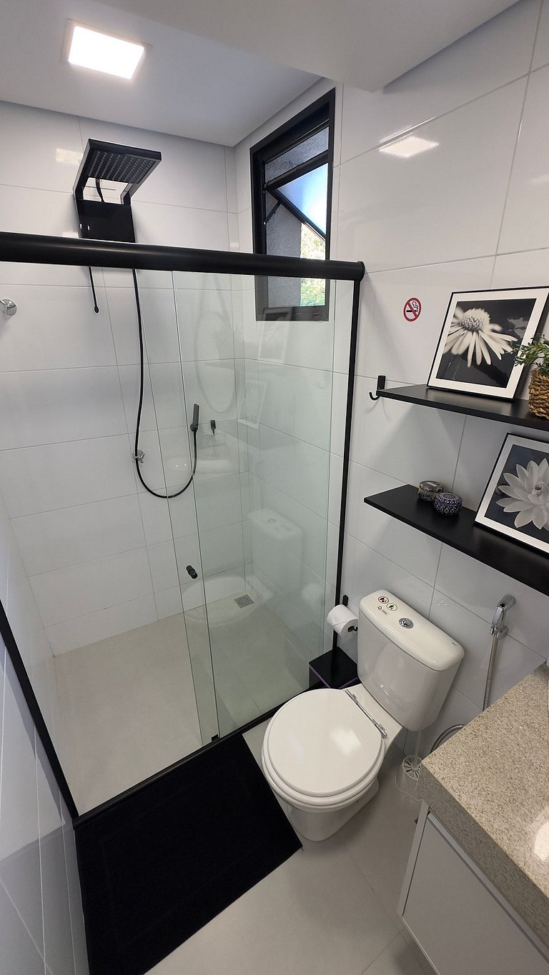 Apt Moderno no Centro com Lava e Seca