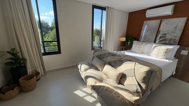 Apt Moderno no Centro com Lava e Seca