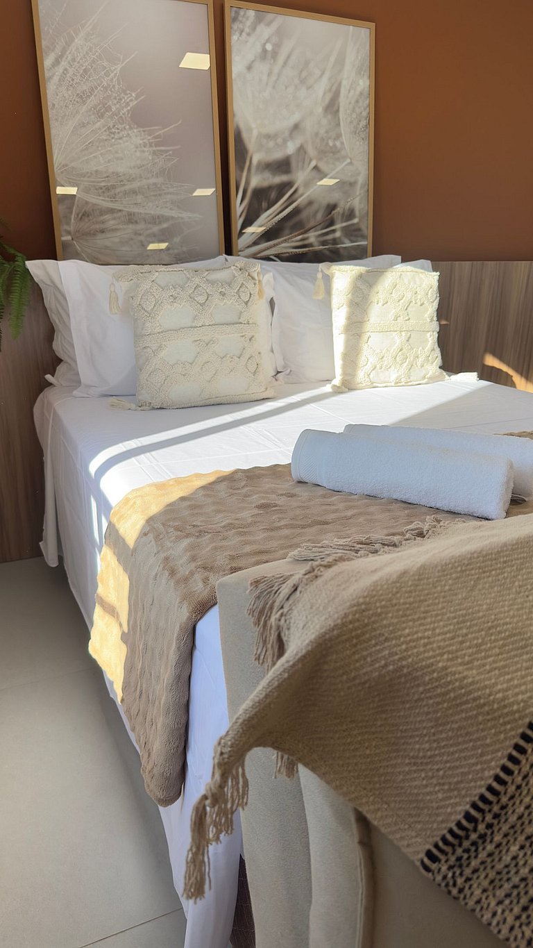Apt Moderno no Centro com Lava e Seca