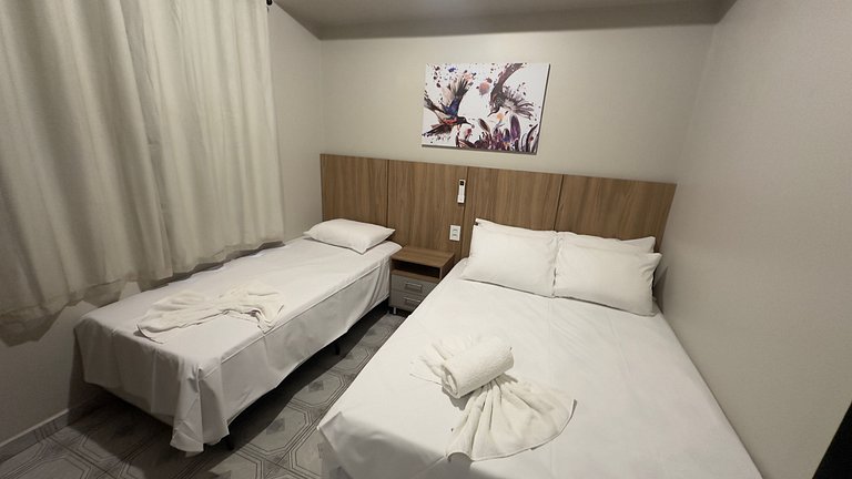 Amplo apt a poucos passos do Paraguai - Vila Portes