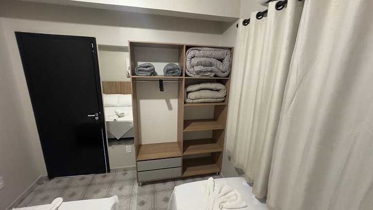 Amplo apt a poucos passos do Paraguai - Vila Portes