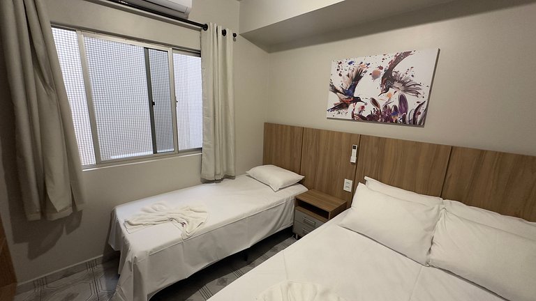 Amplo apt a poucos passos do Paraguai - Vila Portes