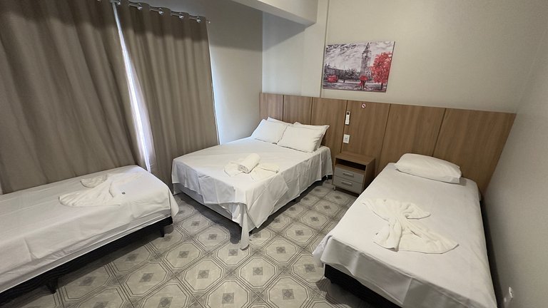 Amplo apt a poucos passos do Paraguai - Vila Portes