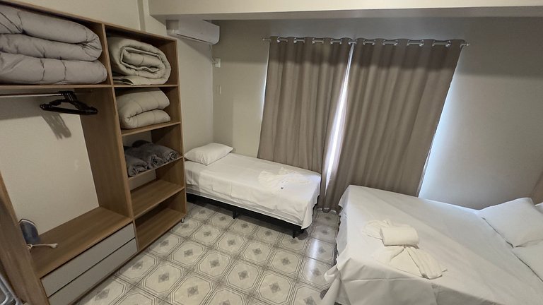 Amplo apt a poucos passos do Paraguai - Vila Portes