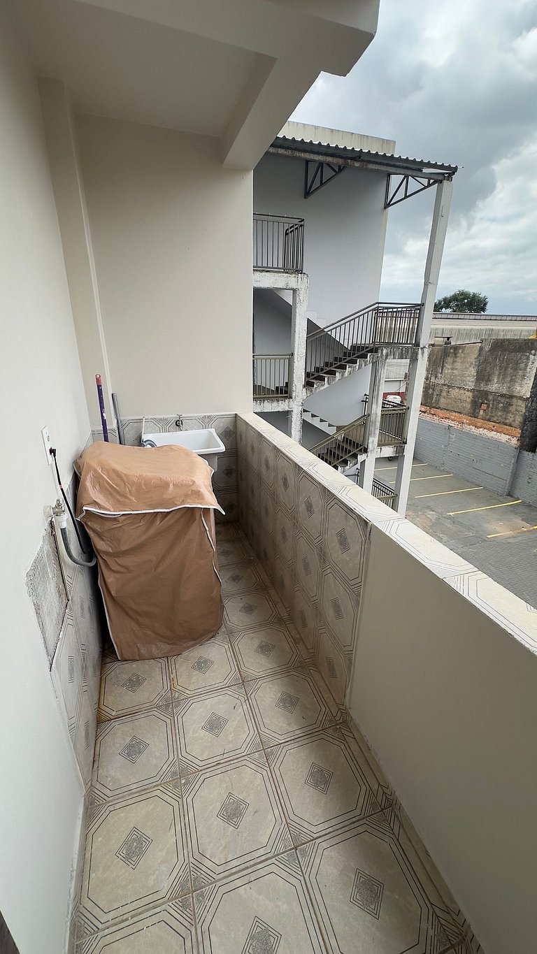 Amplo apt a poucos passos do Paraguai - Vila Portes