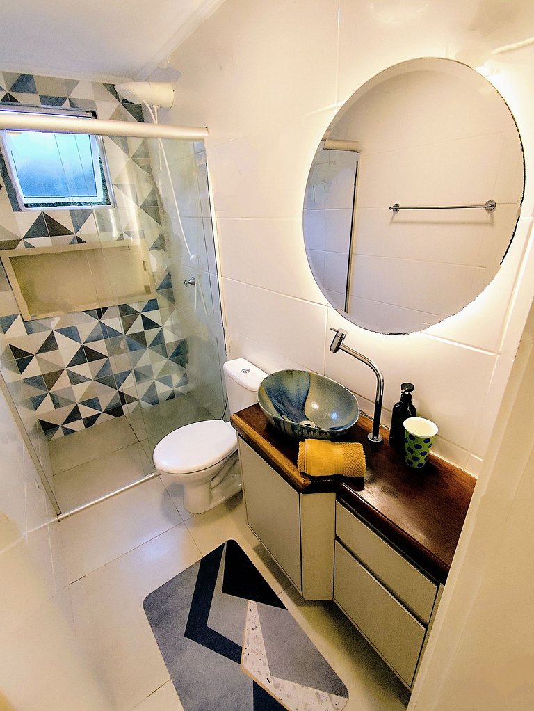 Apto c/ Jardim -Bela decoração - Ideal para criança