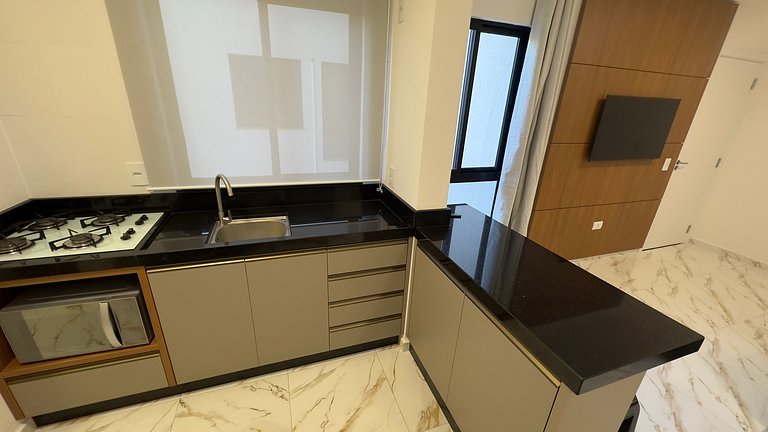 Apt Novo 2 Quartos no Centro - Crisálidas