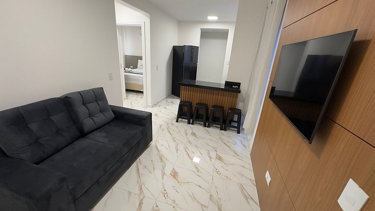 Apt Novo 2 Quartos no Centro - Crisálidas