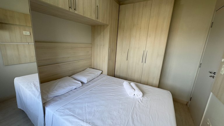Apt 2 Quartos na Av. Paraná - Portaria 24h