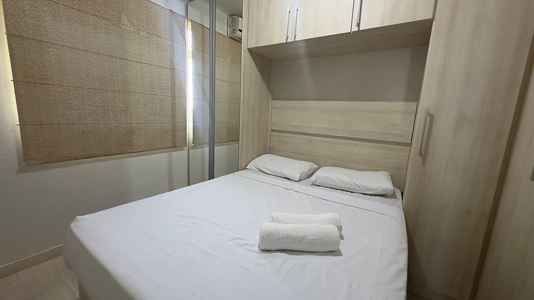 Apt 2 Quartos na Av. Paraná - Portaria 24h