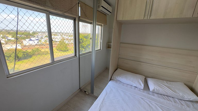 Apt 2 Quartos na Av. Paraná - Portaria 24h