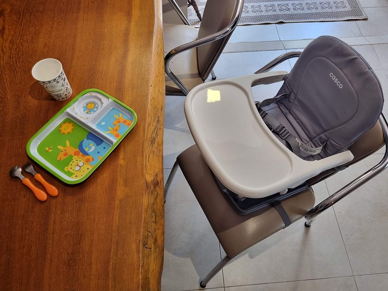 Apto c/ Jardim -Bela decoração - Seguro para criança