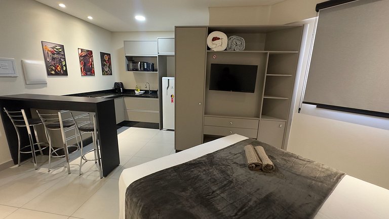 Apto Studio na Vila Portes - ao lado do Paraguai