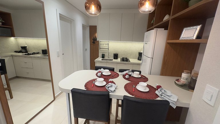 Novíssimo apt na região central de Foz- Itamaraty