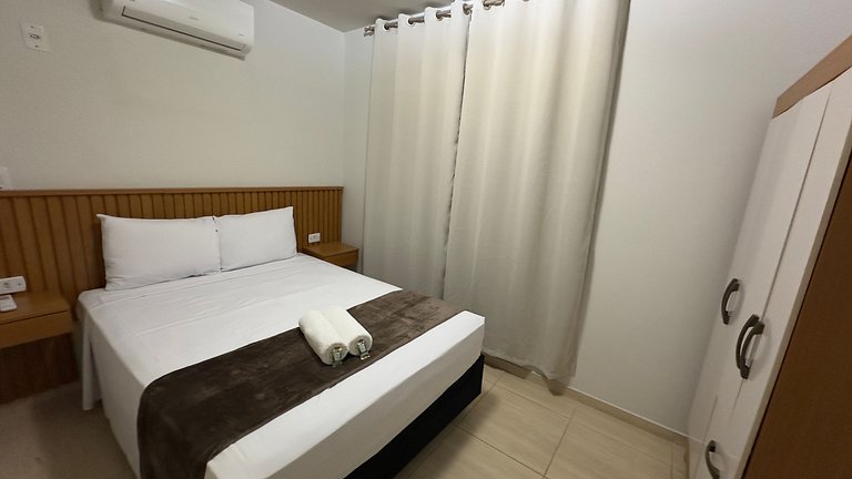 Apt Térreo 3 Quartos p/ 8 Pessoas - Centro