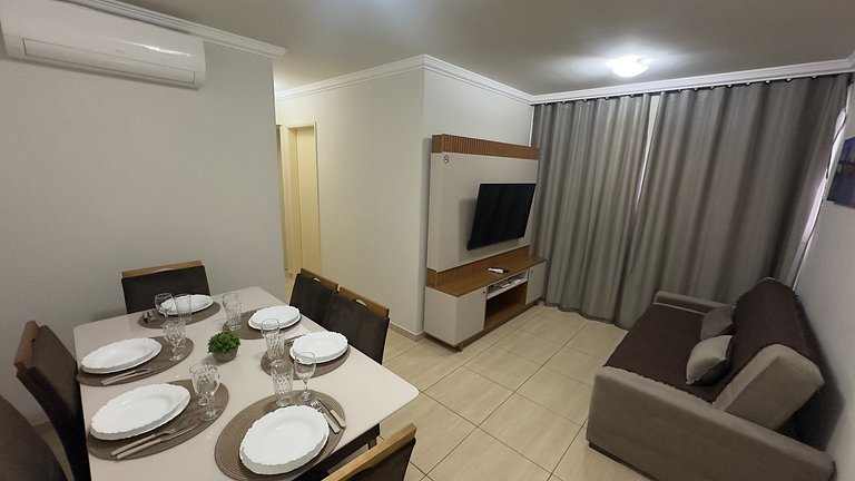 Apt Térreo 3 Quartos p/ 8 Pessoas - Centro