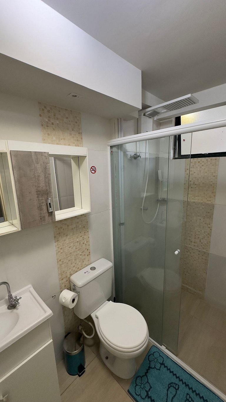 Apt Térreo 3 Quartos p/ 8 Pessoas - Centro