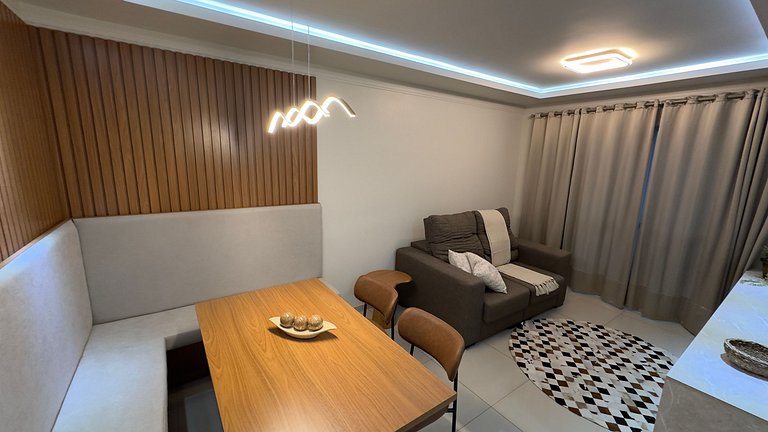 Apt 3 Quartos com Suíte na Vila A - Garagem