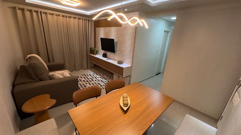 Apt 3 Quartos com Suíte na Vila A - Garagem