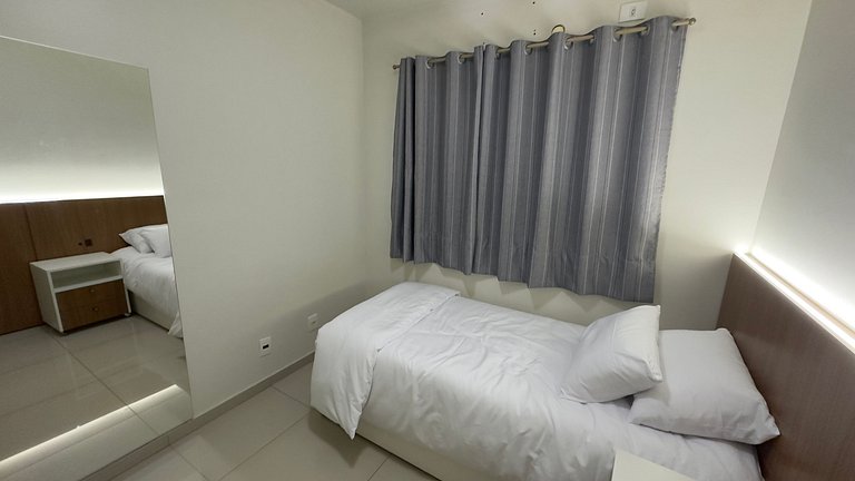 Apt 3 Quartos com Suíte na Vila A - Garagem