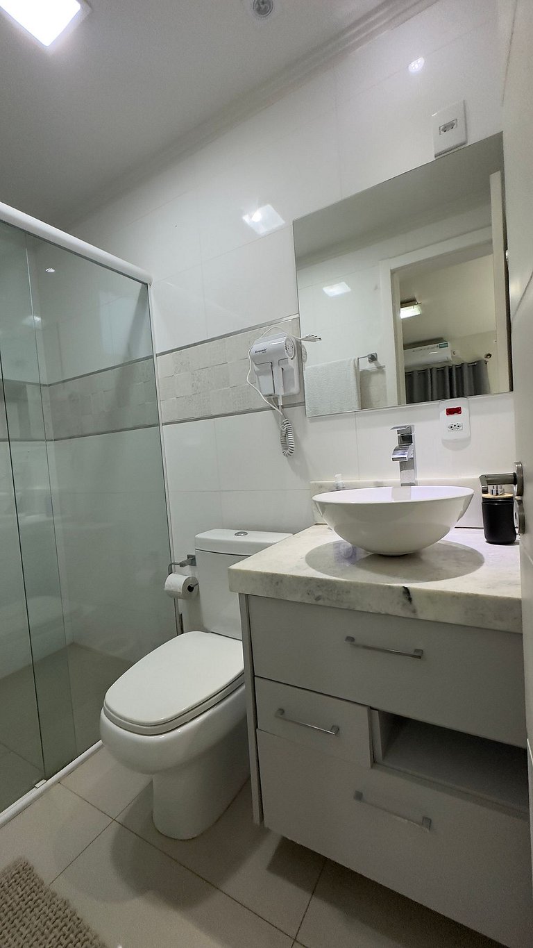 Apt 3 Quartos com Suíte na Vila A - Garagem