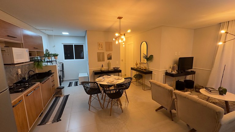 Apt Equipado em Foz - Churrasqueira