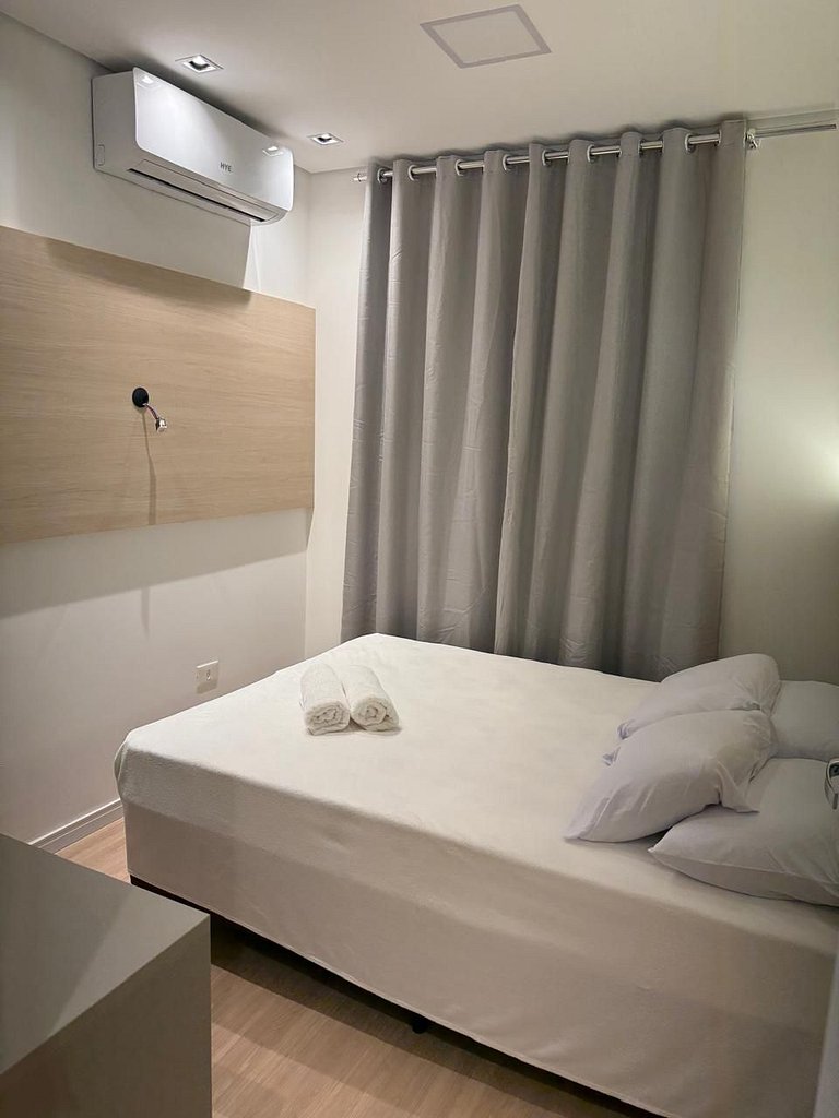 Novo e lindo apt na região central de Foz