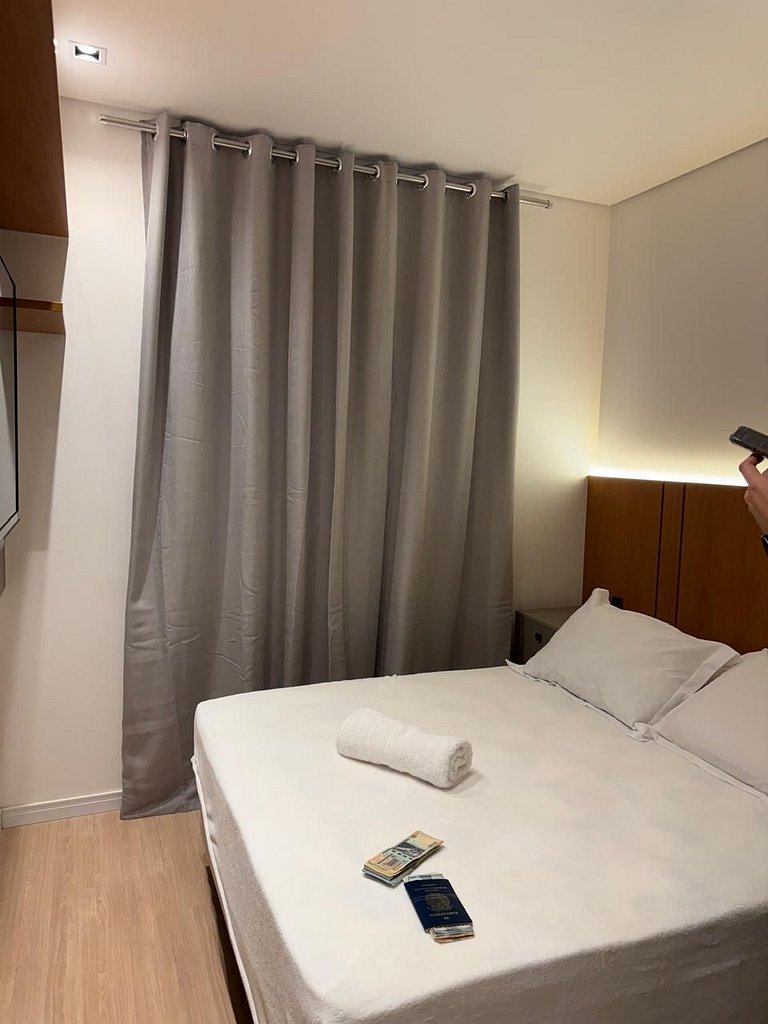 Novo e lindo apt na região central de Foz