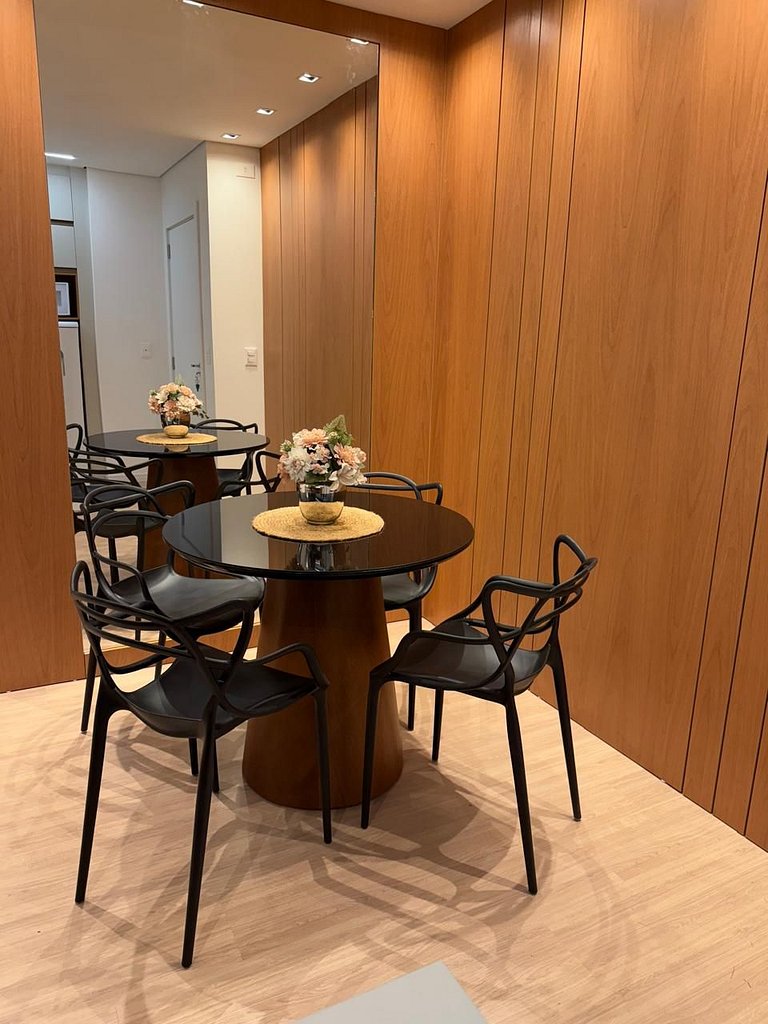 Novo e lindo apt na região central de Foz