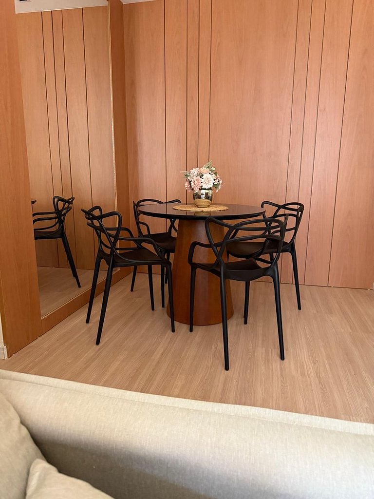 Novo e lindo apt na região central de Foz