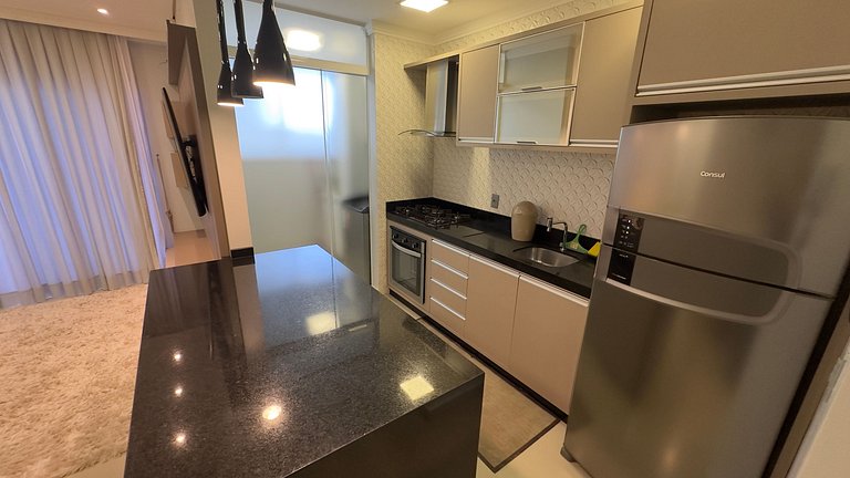 Completo apto em excelente localização