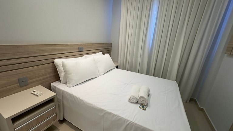 Completo apto em excelente localização