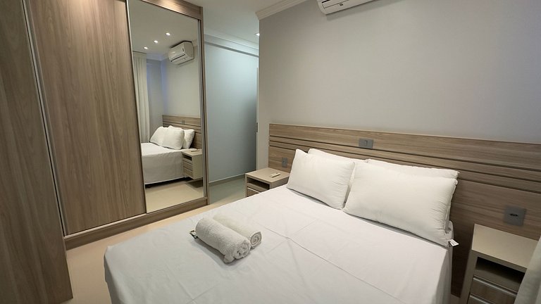 Completo apto em excelente localização