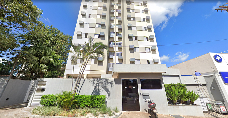 Apt 3Q no 13º Andar - Garagem e WiFi
