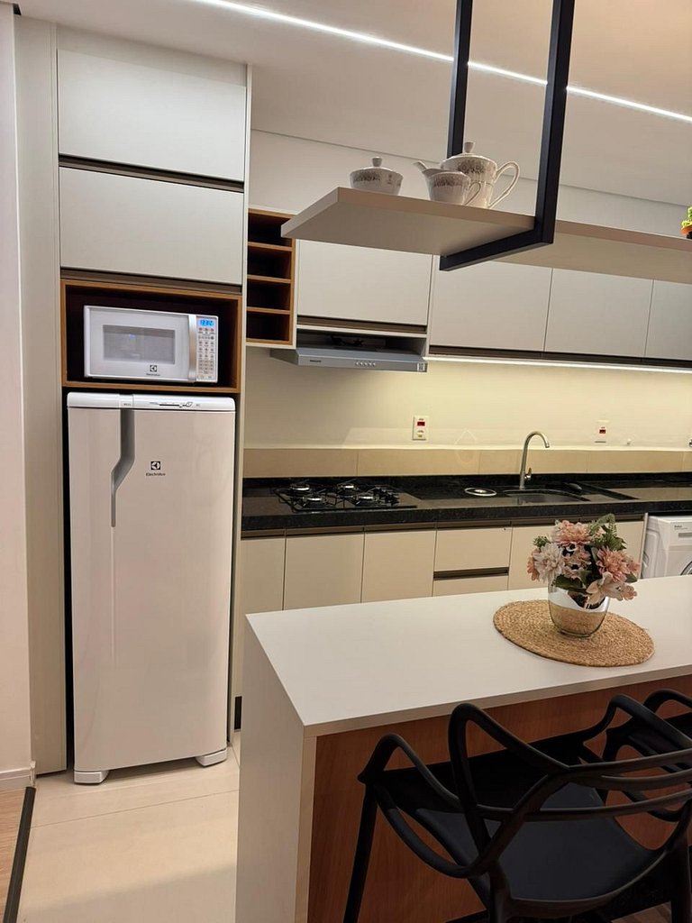 Novo e lindo apt na região central de Foz