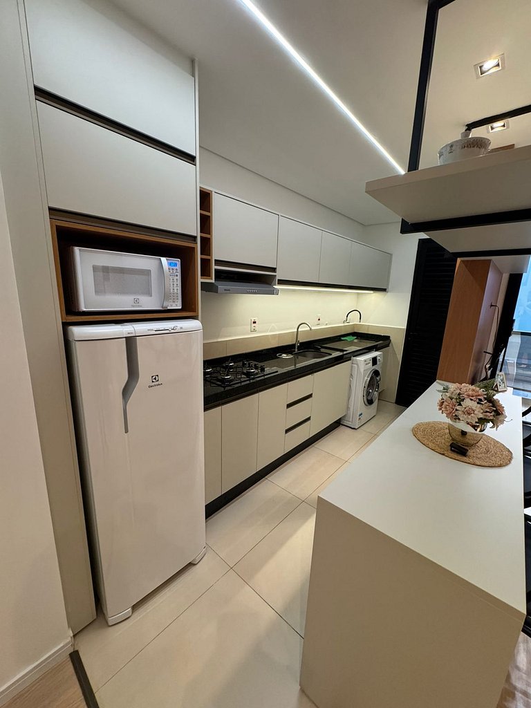 Novo e lindo apt na região central de Foz