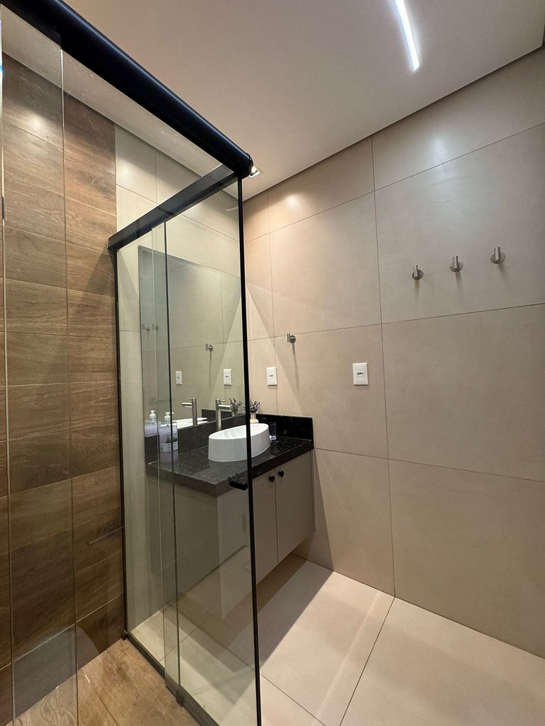 Novo e lindo apt na região central de Foz