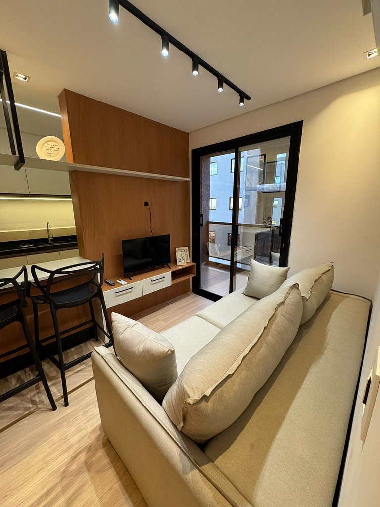 Novo e lindo apt na região central de Foz