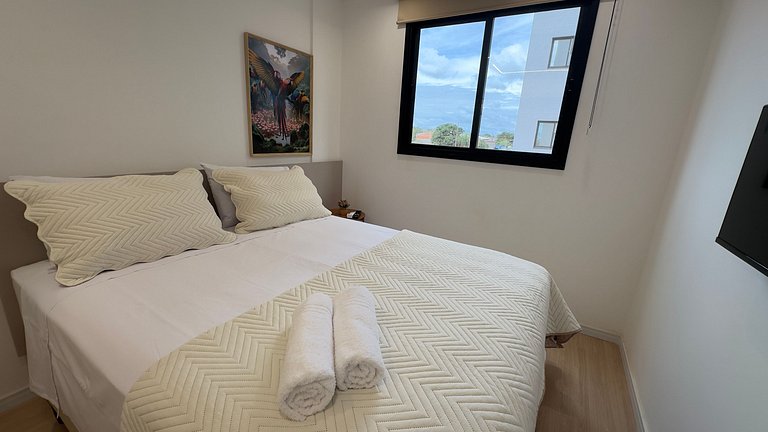 Moderno e aconchegante apto na região central